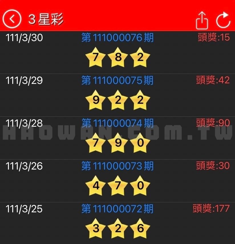 線上博弈三星彩玩法教學