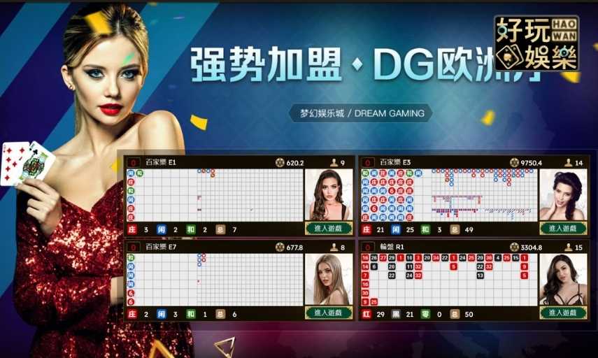 DG百家樂 - 真人百家樂線上玩 4 DG百家樂真人百家樂線上玩