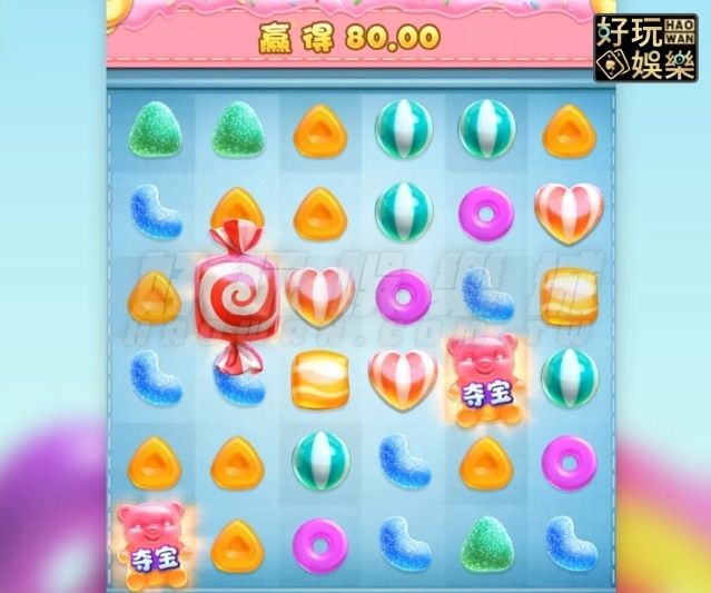 金浪老虎機x糖果連連爆,爆出6860元獎金 5 金浪老虎機-糖果連連爆-線上老虎機贏前攻略-線上拉霸機