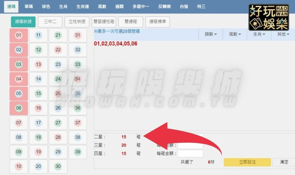 539立柱公式教學